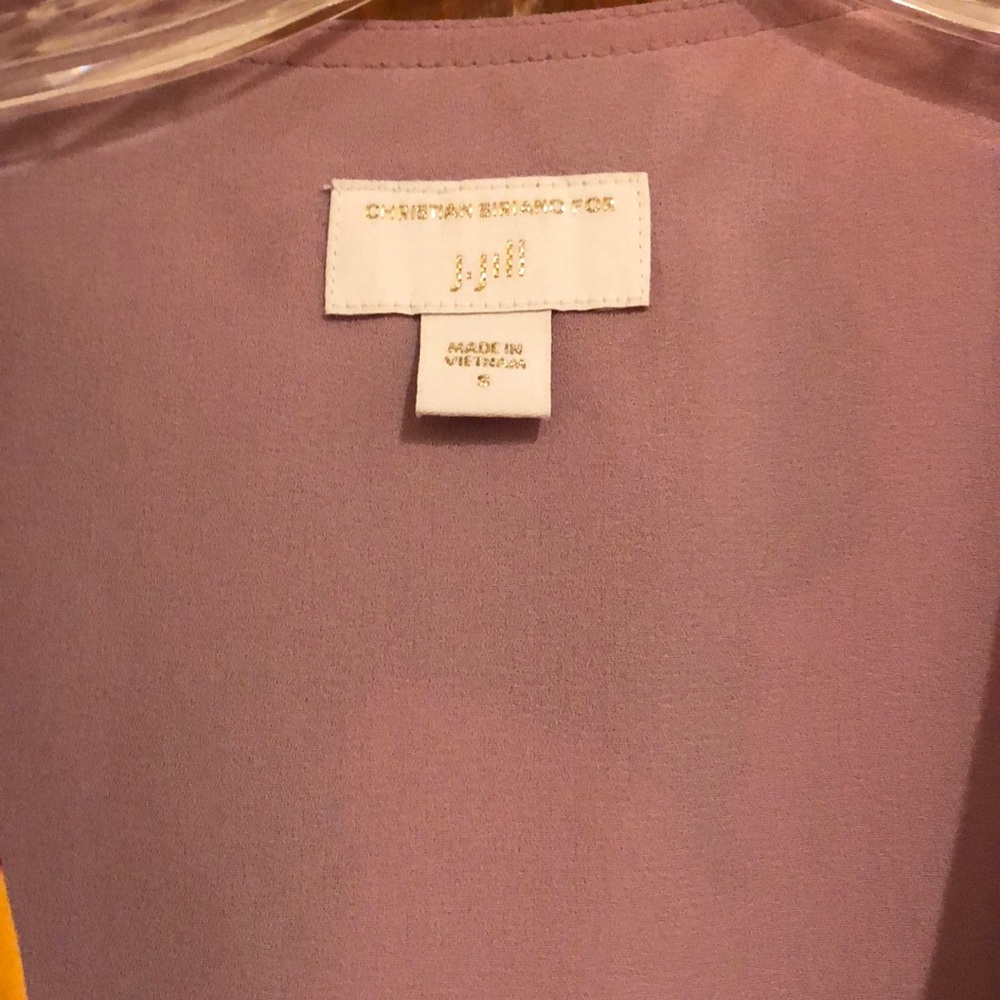 J. Jill Christian Siriano Floral Wrap cocktail dress. - Picture 2 of 5